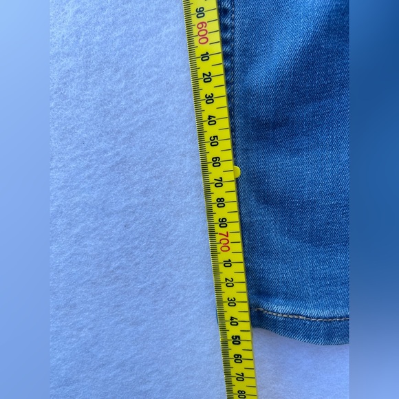 Levi's Demi Curve Jeans Womens Sz 10/27 Ankle Skinny Blue Low Rise Denim - Picture 3 of 10